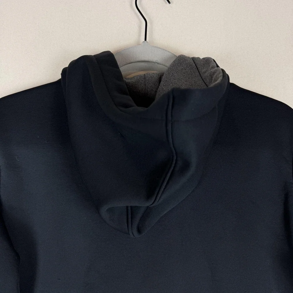 Under Armour Storm Hoodie Mens Medium Black Pullover Fleece‎ Logo Kangaroo